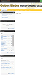 Mobile Screenshot of goldenblades.ca